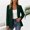Green, variant on Womens Casual Open Front Coats,Long Sleeve Lapel Blazer Jackets,Lightweight Business Outerwear Tops,Relaxed Fit Work Tops for Office,Comfortable Going Out Jackets Green XXL