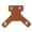 A002- Brown, variant on Stethoscope Name Tag Customizable Light Blue Personalized Id Identifier For Nurses Doctors 1 Pack