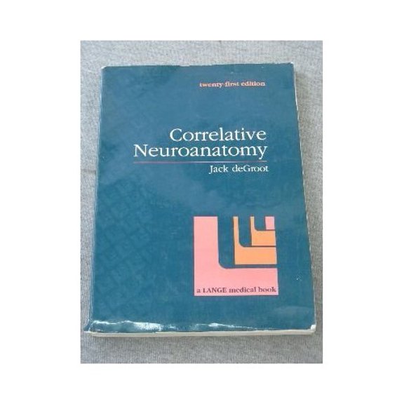 Pre-Owned Correlative Neuroanatomy 21th Edition Paperback