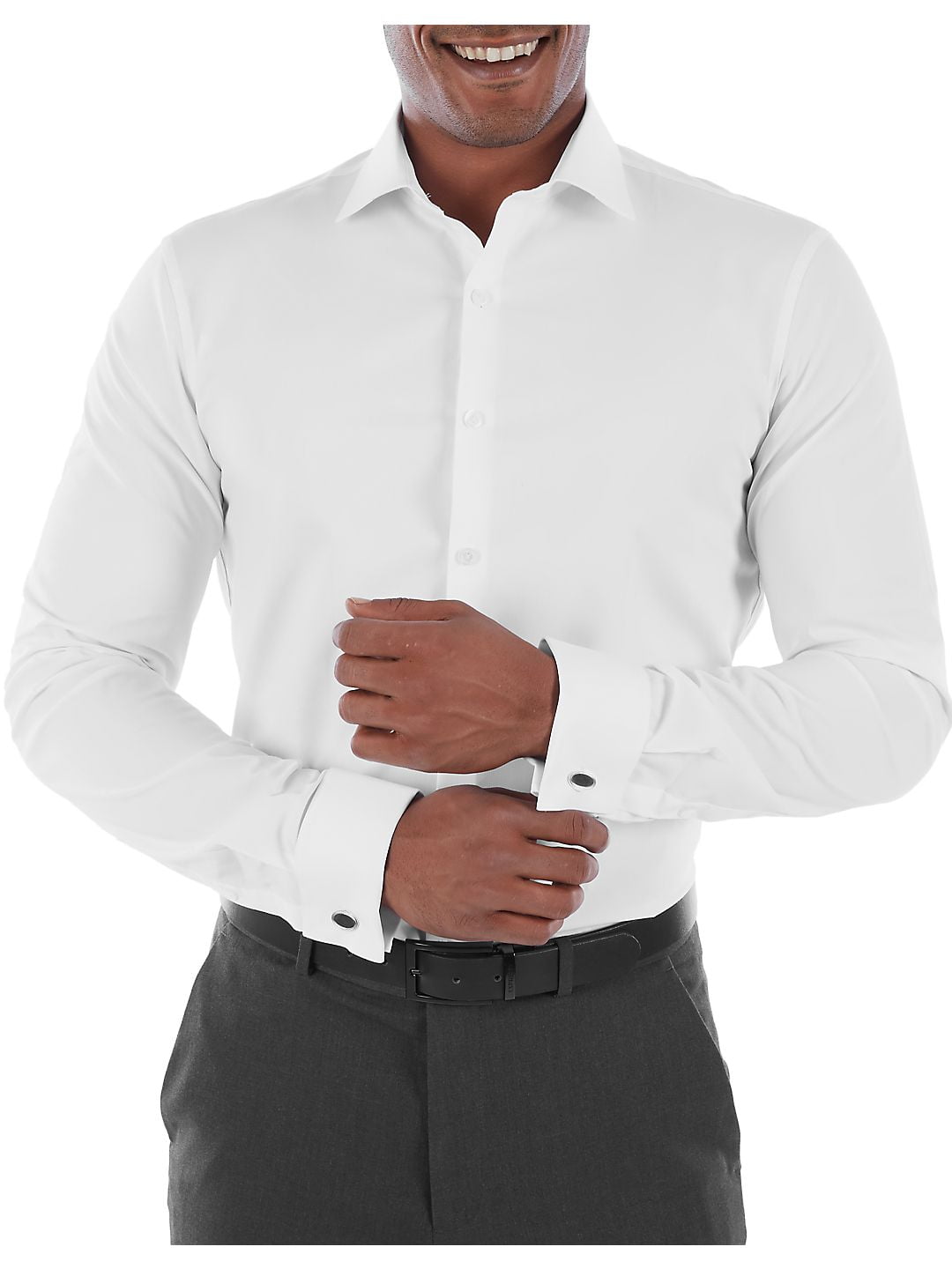 kenneth cole french cuff shirt