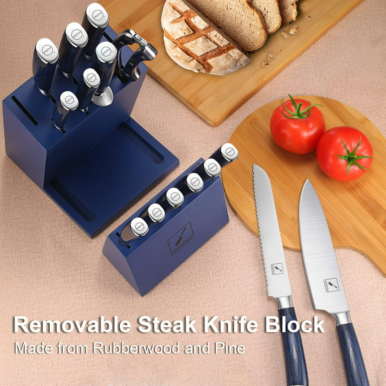 imarku  Knife Set 16-Piece Kitchen Knife Set with Block German