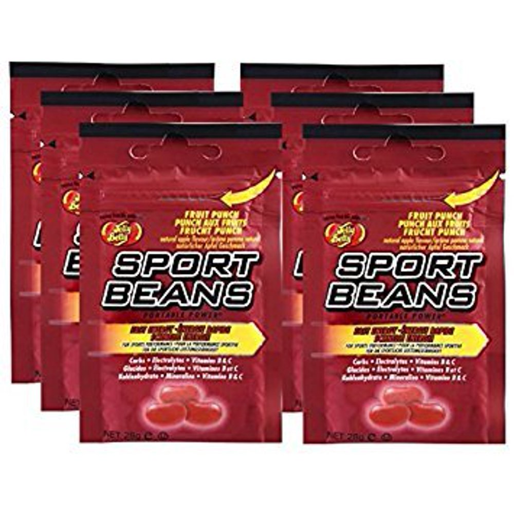 Jelly Belly Sport Beans Fruit Punch 6 Pack