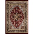 thumbnail image 2 of SAFAVIEH Lyndhurst Miranda Traditional Bordered Area Rug, Red/Black, 5'3" x 7'6", 2 of 8