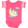 thumbnail image 3 of Inktastic Unicorn Moon Girls Baby Bodysuit, 3 of 5
