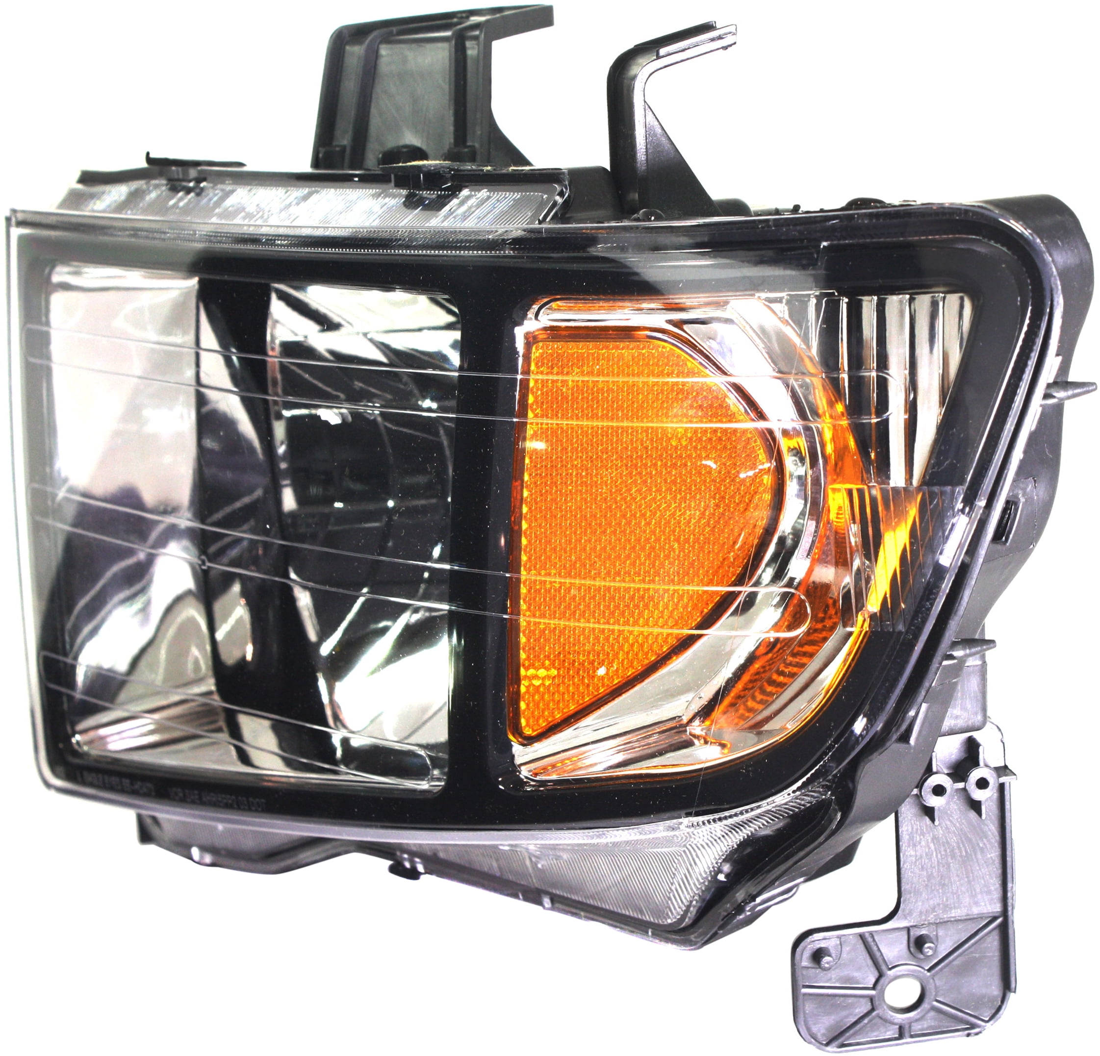 Headlight Compatible With 2006-2008 Honda Ridgeline Left Driver Halogen