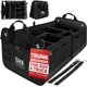 thumbnail image 1 of Premium Multi Compartimentos Organizador plegable portátil para coche, SUV, camión, minivan, Negro Extra Large, 1 of 2