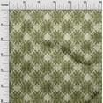 thumbnail image 3 of oneOone Cotton Poplin Light Green Fabric Geometric Sewing Material Print Fabric By The Yard 42 Inch Wide, 3 of 4