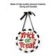 thumbnail image 4 of Colgante De Halloween Rick Or Treat Araña Festivo Con Cinta Colgante De Puerta Letrero Colgante De Bienvenida Decoración Para Halloween Fiesta En Casa Jardín 30 Cm Eigraketly HA016591-00, 4 of 7