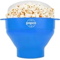thumbnail image 1 of POPCO Silicone Microwave Popcorn Popper with Handles, 1 of 7
