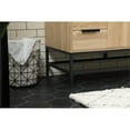 thumbnail image 5 of Elegant Decor Eugene 48" Aluminum Iron MDF Single Bathroom Vanity in Mango Wood, 5 of 8