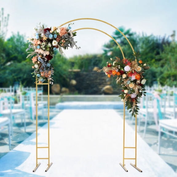 150220cm Metal Wedding Arch Stand Decorations Wedding Arch Flower Swag W/ Base