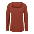 thumbnail image 5 of Lenago Sweaters for Women Plus Size Fashion Long Sleeve Loose Solid Color Blouse Pullover Sweaters Jumper, 5 of 5