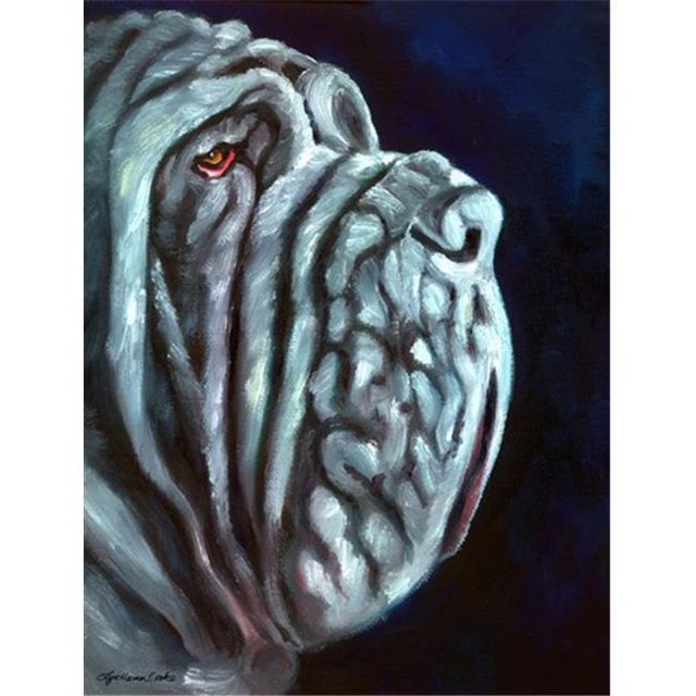 Carolines Treasures Neapolitan Mastiff Flag Canvas House Size