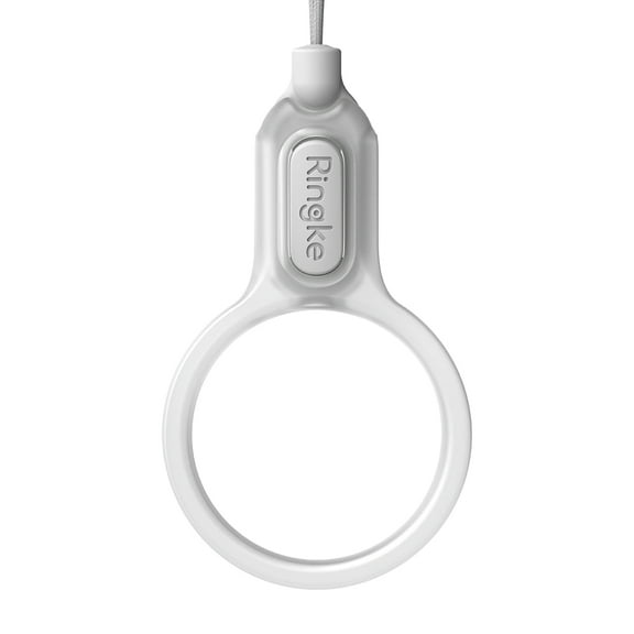 Ringke Buckle Finger Ring for Smartphone, Universal Durable Lightweight Ring-Shaped Holder - Matte Clear
