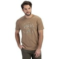 thumbnail image 3 of VORTEX Adult Male Three Peaks Short Sleeve T-Shirt, Color: Coyote Heather, Size: 2XL (121-10-CHE-2XL), 3 of 5