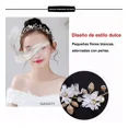 thumbnail image 2 of Vincha De Perlas Y Flores Para Dama De Honor, 2 of 5