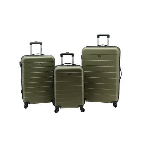 Wrangler 3-Piece Hardside Luggage Set