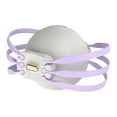 thumbnail image 1 of Entrenamiento de muslos, ejercitador de Kegel, entrenamiento muscular del suelo pélvico, resistencia ajustable para Pilates, deporte, adelgazamiento, Violeta, 1 of 6