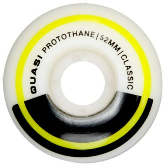 Quasi Class Wheel Skateboard Wheels 83b 52mm White