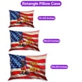 thumbnail image 3 of Firefighter Newfoundland Hero Rescue Fire Dept Fireman USA Flag Pillowcase Double Sided Newfie Dog Lover Gifts Pillow Case Covers - 02026, 3 of 3