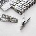 thumbnail image 1 of 60pcs Stainless Steel Cloth Clips,laundry Pegs,multifunctional Hanging Clip Pin, 1 of 5