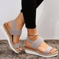 thumbnail image 5 of AnuYalue Platform Wedges Sandals for Women, Ankle Strap Open Toe Wedge Espadrilles Sandals, Ankle-Strap Comfortable Casual Summer Wedges Shoes Espadrilles Heel Shoes, 5 of 8