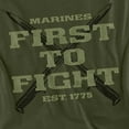 thumbnail image 2 of Us Marine Corps T-Shirt First Unisex Graphic Tee For Men & Women, 2 of 7