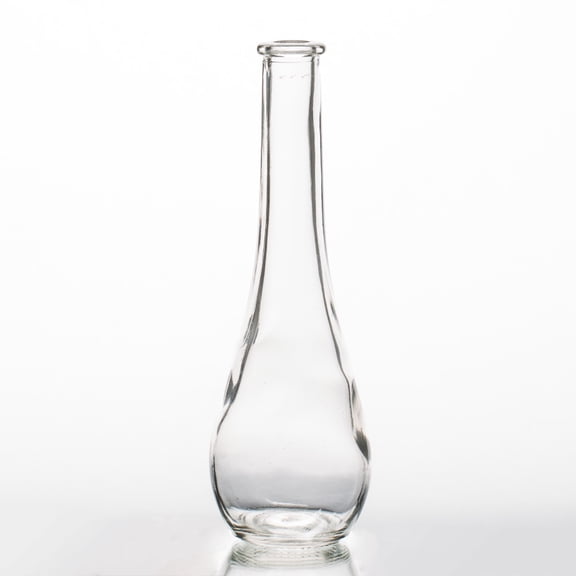 Richland Clear Round Teardrop Bud Vase 7" Set of 48