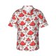 thumbnail image 1 of Balery Amanita Red Mushroom Camisas hawaianas de manga corta para hombre, camisas playeras de corte holgado, camisas de vacaciones con botones,Medium, 1 of 7