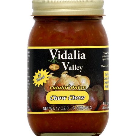 Vidalia Valley Vidalia Onion Chow Chow, 17 oz (Pack of 6)