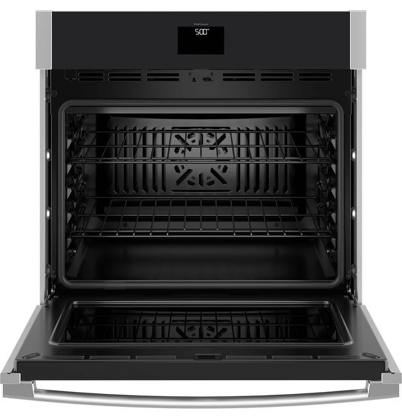 GE 30" Smart Built-In Self-Clean Convection Single Wall Oven-Stainless Steel JTS5000SVSS