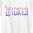 thumbnail image 3 of Wicked: Part 2 -  Floral Ombre Logo - Women's Short Sleeve Graphic T-Shirt, 3 of 5
