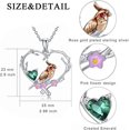thumbnail image 4 of SOULMEET Christmas Gifts Robin Bird Pendant Necklace 925 Sterling Silver Cute Bird Necklace Jewelry Gifts for Women Friend Mom, 4 of 6
