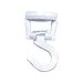 thumbnail image 2 of Panacea 86132 White Swivel Ceiling Hook - Pack Of 6, 2 of 2