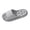 Grey, variant on Quick Drying Shower Shoes for Women Men Lightweight Home Slippers Bathroom Sandals with Drain Holes Soft Sole Slides Purple Size 7