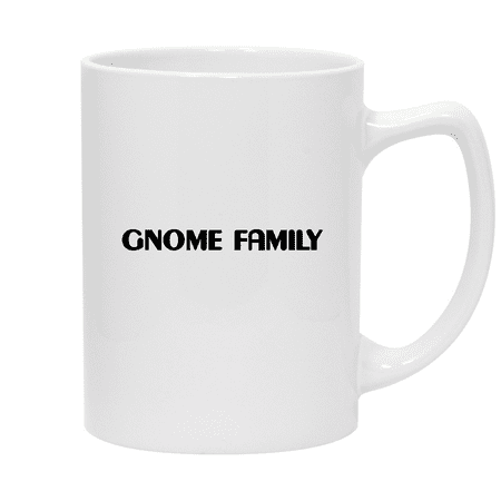 

Gnome Family - 14oz Ceramic White Statesman Coffee Mug White