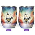 thumbnail image 2 of Hello 2025 Persian Celebrates Happy New Year Firework Balloon 12oz Stainless Steel Wine Tumbler Insulated Cup with Lid Cat Lover Kitten Owner Gifts - 02024, 2 of 5
