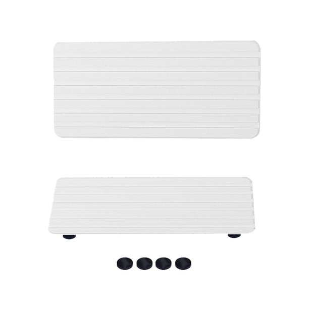 Bandeja de piedra absorbente de agua Uanit, bandeja de piedra de secado rápido para fregadero, posavasos de diatomita absorbentes para encimeras de baño y fregaderos de cocina, para jabonera,