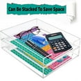thumbnail image 4 of Acrylic Letter Tray Paper Organizer, Desktop Organizer Tray, 4 of 5