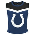 thumbnail image 2 of Girls Toddler Royal Indianapolis Colts Spirit Cheer Two-Piece Cheerleader Set with Bloomers, 2 of 5