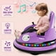 thumbnail image 3 of Coche de choque eléctrico para niños, automóvil 12V con control remoto, luces LED y giro 360°, 3 of 9