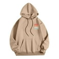 thumbnail image 4 of MHFRRA Sudaderas Casuales para Hombre para Uso Diario, Sudaderas Estampadas de Corte Relajado para Otoño E Invierno, Fáciles de Cuidar, Elegantes y Cómodas Caqui, 4 of 4