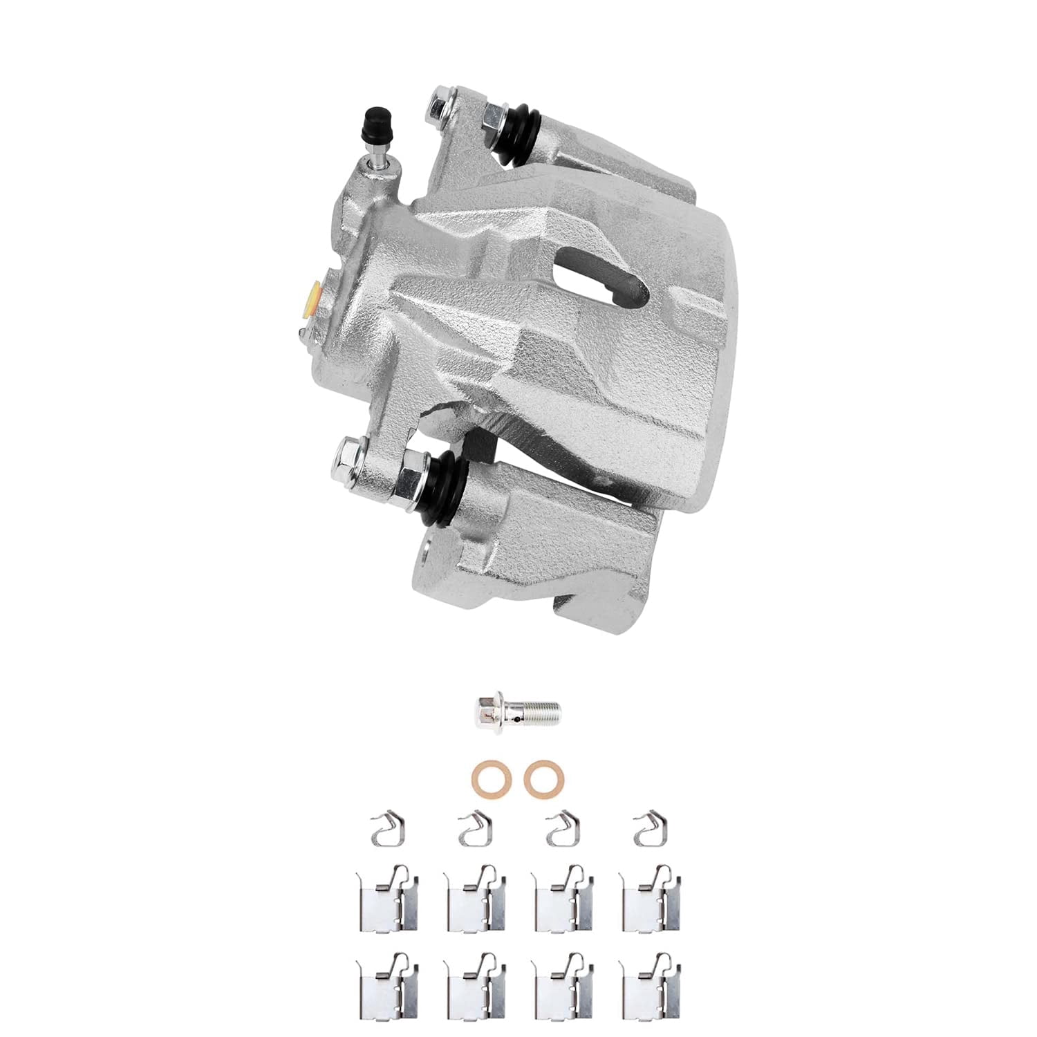 Detroit Axle - Front Disc Brake Calipers w/Bracket Replacement for Toyota Corolla Matrix Scion xD Fits select: 2011-2013 TOYOTA COROLLA BASE/S/LE