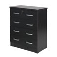 thumbnail image 2 of Better Home Products Cindy 4 Drawer Chest Wooden Dresser with Lock in Tobacco, 2 of 7