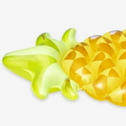 Funsicle 6ft Hot Tropics Inflatable Pool Lounge, Pineapple Design, Yellow, Age 9 and up