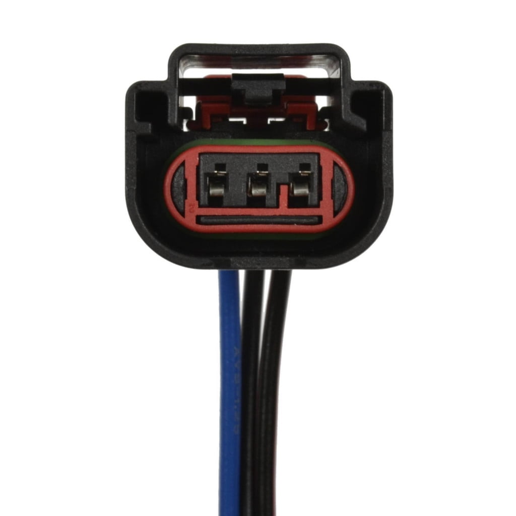 CarLights360 For Dodge Dart 2013 2014 2015 2016 Light Connector | Plastic | Metal Contact Terminal | Blade Terminal | Push On Attachment Method | Oval Connector | Replacement For 998509, 9U2Z14S411AB