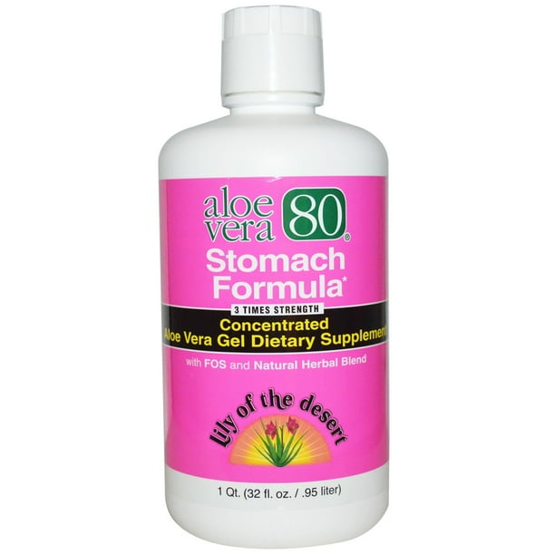 Lily of the Desert Aloe Vera 80, Stomach Formula, 32 fl oz (.95 l)