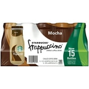 Starbucks Frappuccino Mocha Iced Coffee, 9.5 oz, 15 Pack Bottles