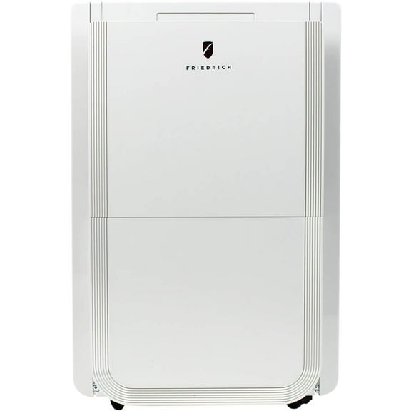 Friedrich 50 pt Dehumidifier in White - Internal Pump, Automatic Humidity Control