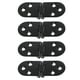 thumbnail image 4 of Bisagra, 4 piezas de aleación de zinc, bisagra abatible para mesa negra, bisagra abatible, valor excepcional Jadeshay A, 4 of 8